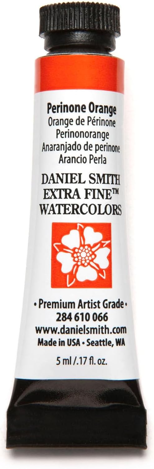 Paint - Daniel Smith Extra Fine Watercolor Paint 5ml Tube - Perinone Orange