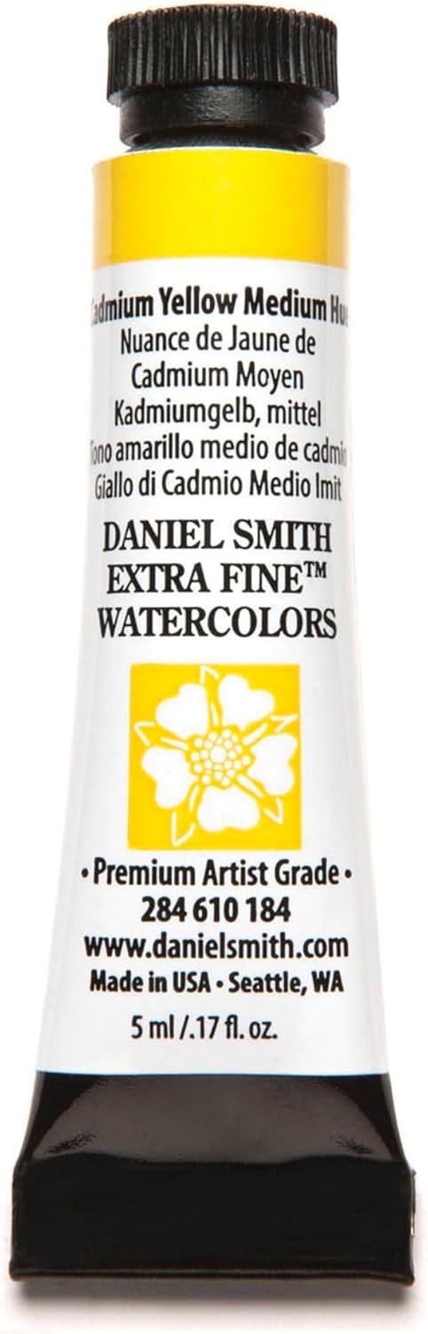 Paint - Daniel Smith Extra Fine Watercolor Paint 5ml Tube - Cadmium Yellow Medium Hue