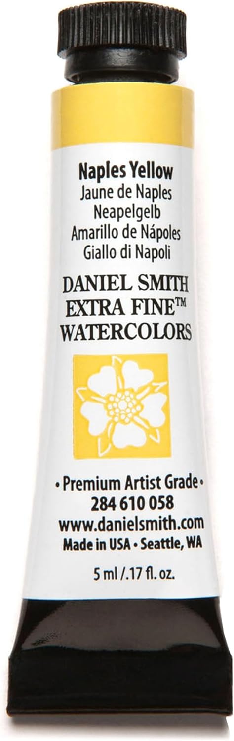 Paint - Daniel Smith Extra Fine Watercolor Paint 5ml Tube - Naples Yellow
