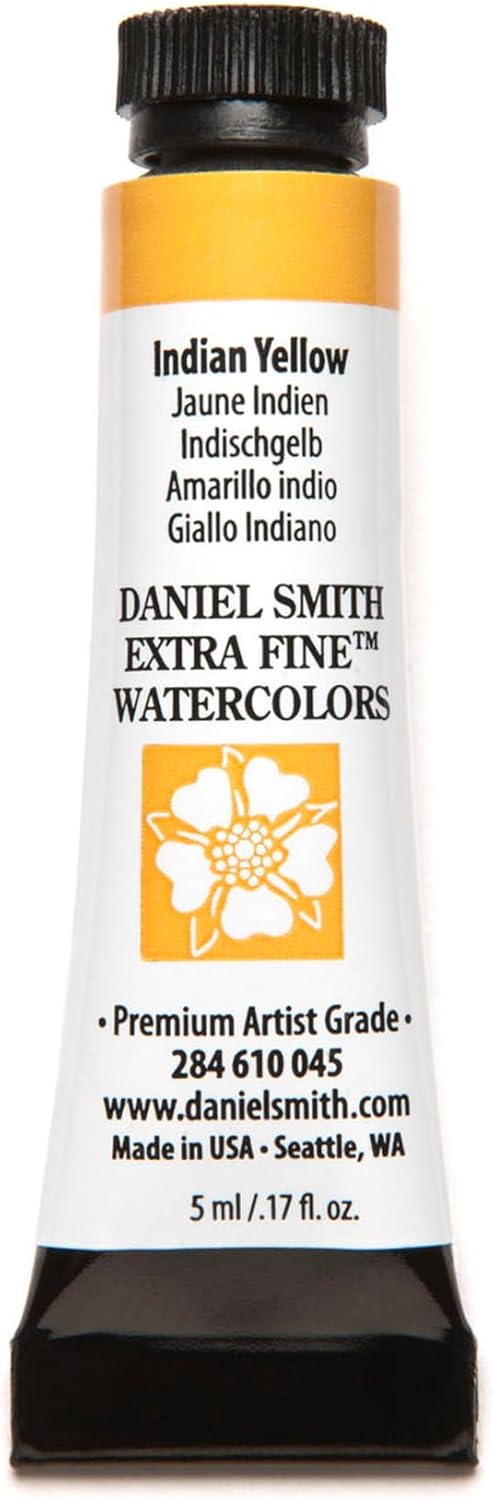 Paint - Daniel Smith Extra Fine Watercolor Paint 5ml Tube - Indian Yellow