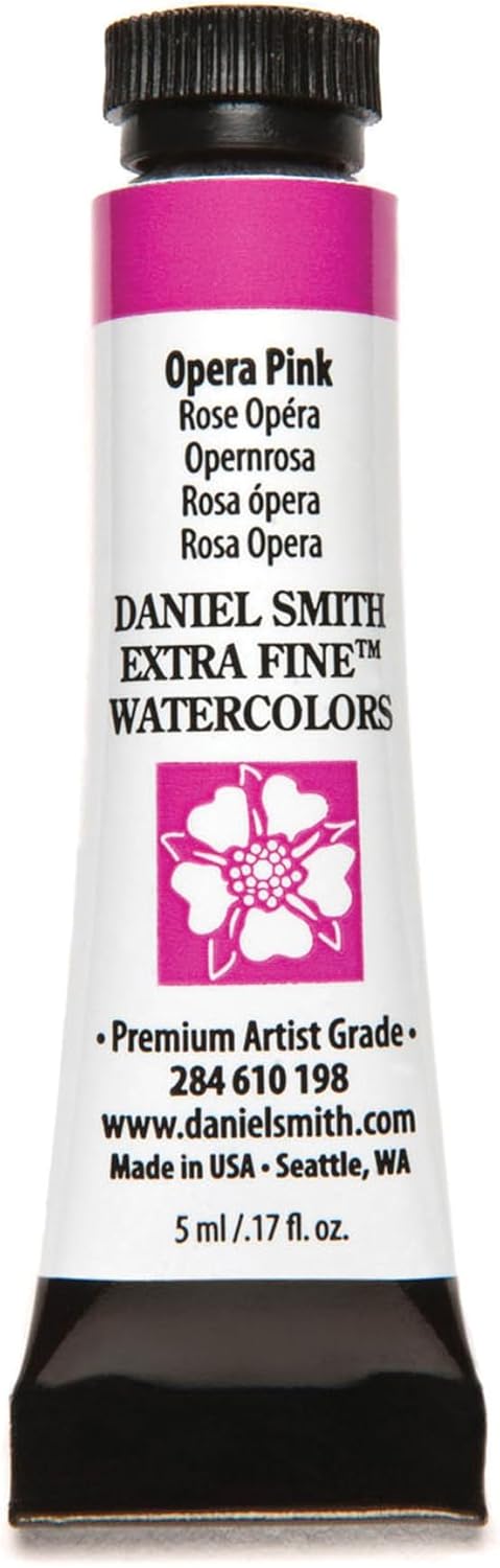 Paint - Daniel Smith Extra Fine Watercolor Paint 5ml Tube - Opera Pink
