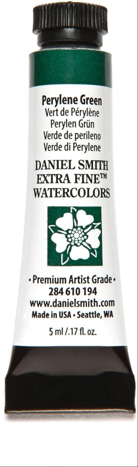 Paint - Daniel Smith Extra Fine Watercolor Paint 5ml Tube - 	Perylene Green