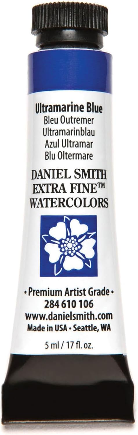 Paint - Daniel Smith Extra Fine Watercolor Paint 5ml Tube - Ultramarine Blue