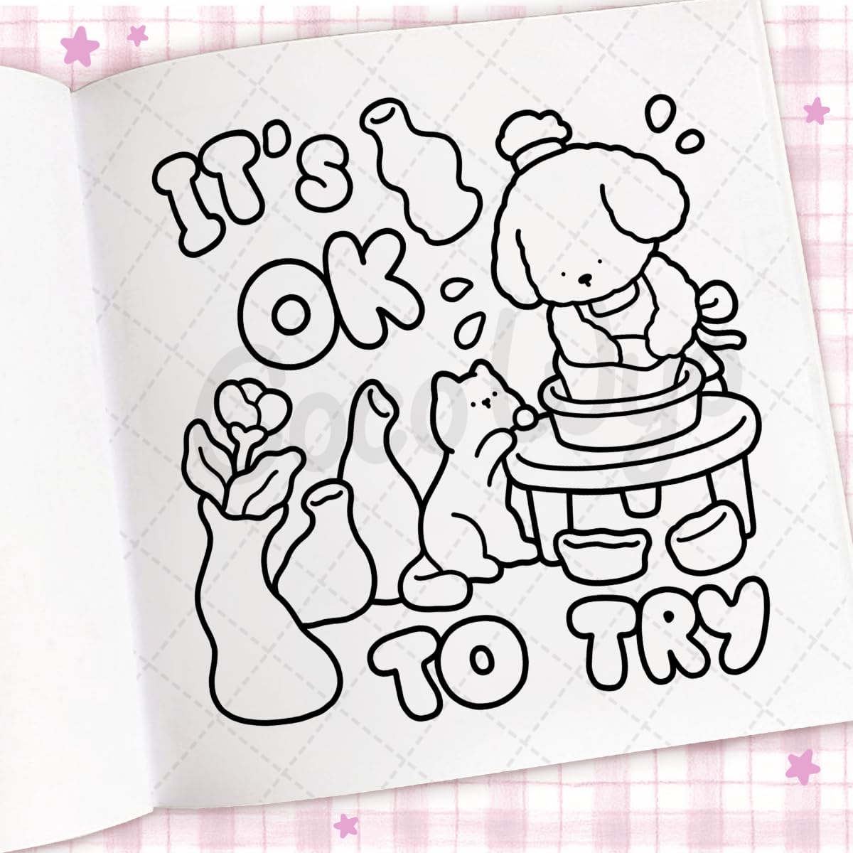 Coloring Book - Coco Wyo Cozy Vibes