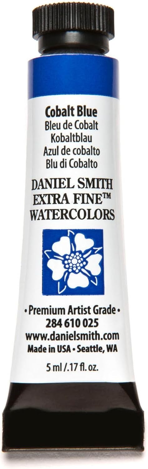 Paint - Daniel Smith Extra Fine Watercolor Paint 5ml Tube - Cobalt Blue