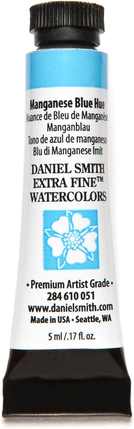 Paint - Daniel Smith Extra Fine Watercolor Paint 5ml Tube - Manganese Blue Hue