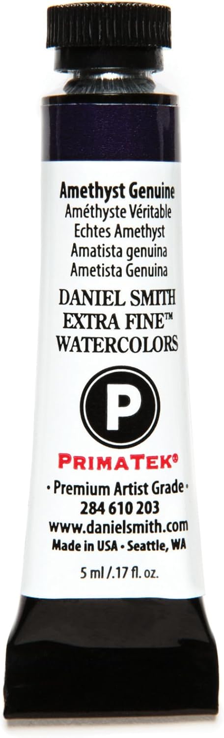 Paint - Daniel Smith Extra Fine Watercolor Paint 5ml Tube - Amethyst Genuine