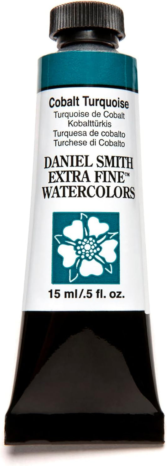 Paint - Daniel Smith Extra Fine Watercolor Paint 5ml Tube - Cobalt Turquoise
