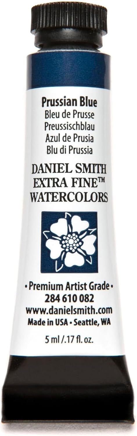 Paint - Daniel Smith Extra Fine Watercolor Paint 5ml Tube - Prussian Blue