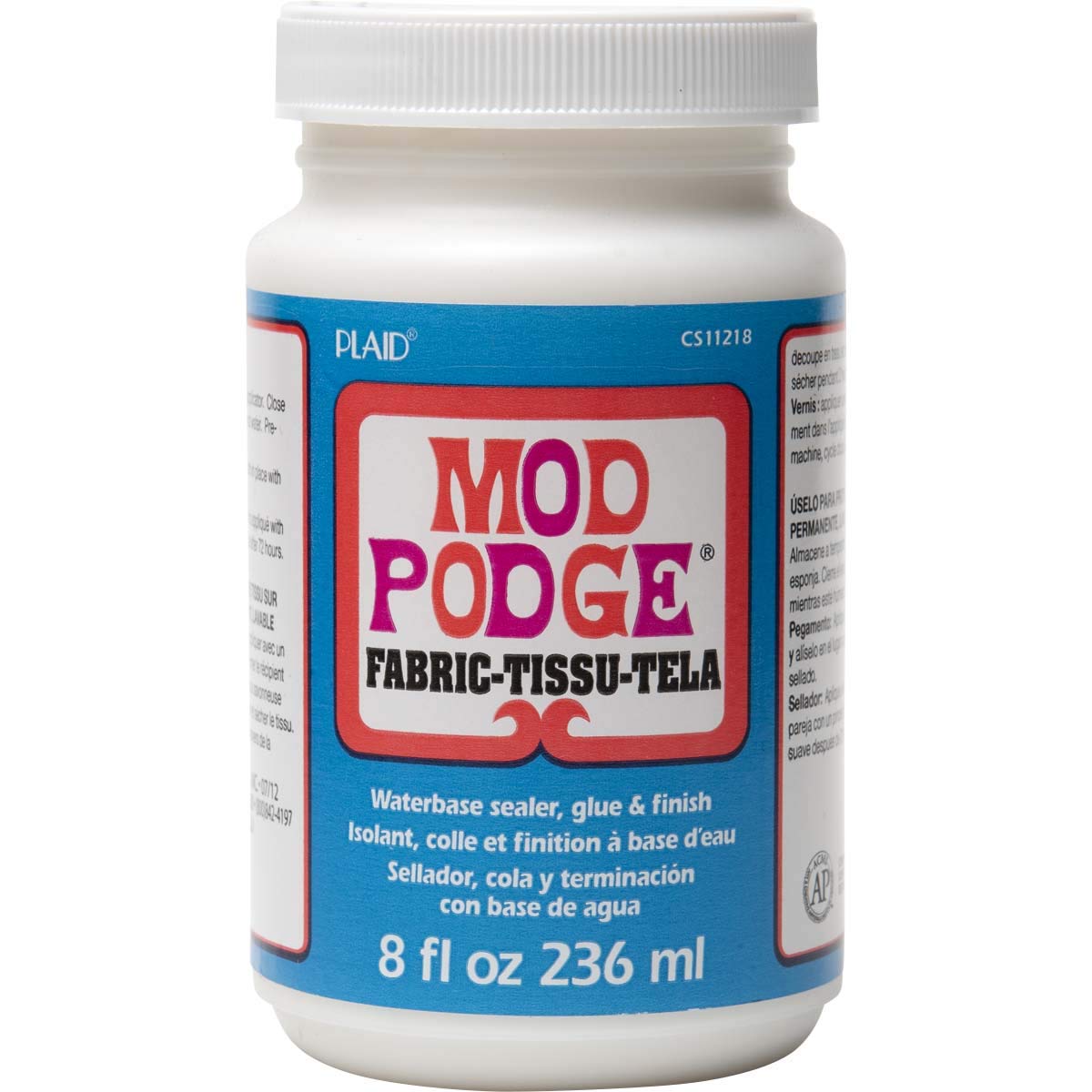 Adhesives - Mod Podge Fabric, 8 oz