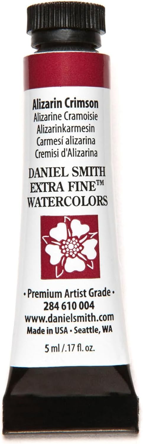Paint - Daniel Smith Extra Fine Watercolor Paint 5ml Tube - Alizarin Crimson