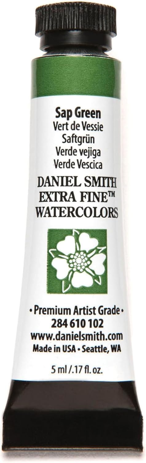 Paint - Daniel Smith Extra Fine Watercolor Paint 5ml Tube - Sap Green