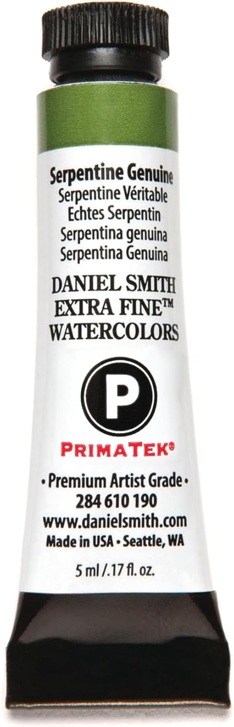 Paint - Daniel Smith Extra Fine Watercolor Paint 5ml Tube - Serpentine Genuine