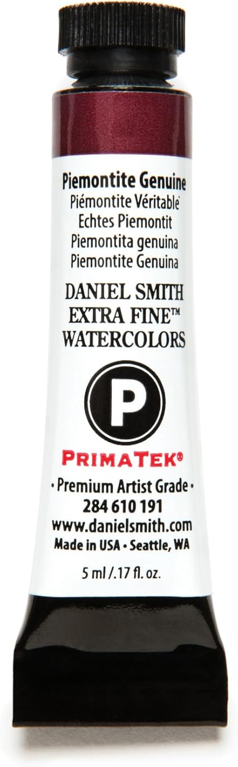 Paint - Daniel Smith Extra Fine Watercolor Paint 5ml Tube - Piemontite Genuine