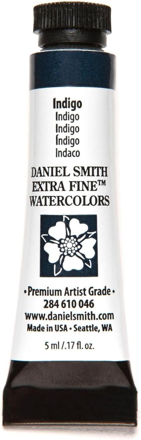 Paint - Daniel Smith Extra Fine Watercolor Paint 5ml Tube - 	Indigo