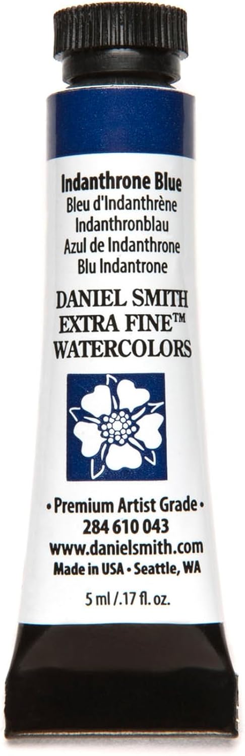 Paint - Daniel Smith Extra Fine Watercolor Paint 5ml Tube - Indanthrone Blue