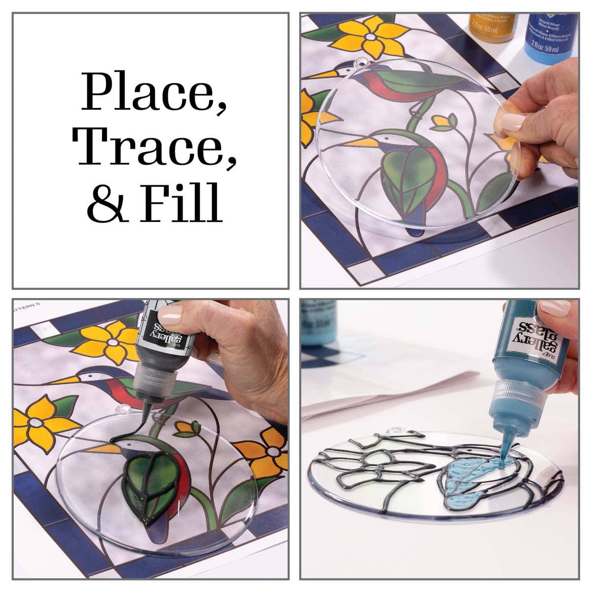 Gallery Glass - Surfaces - Oval 5" Wide, 3-Piece