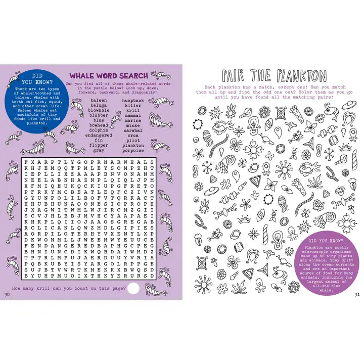 Coloring Book - Kids Unplugged: Ocean Quest Activity Book