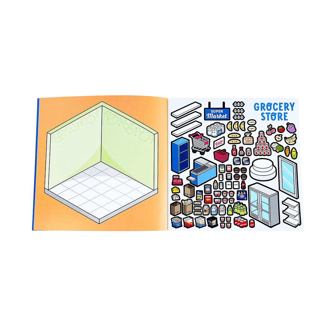 Stickers - Tinytown Sticker Book: Volume 1