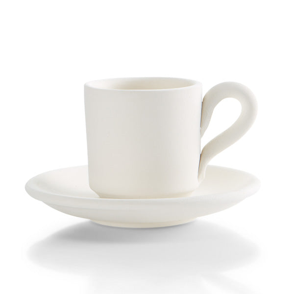 Mug - Espresso Cup with Saucer