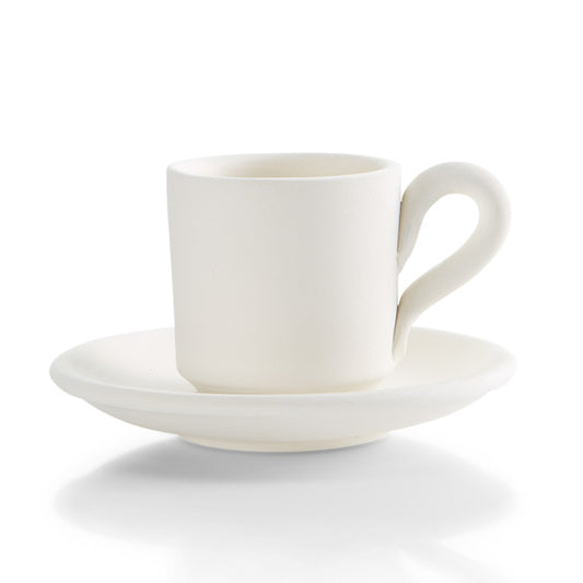 Mug - Espresso Cup with Saucer
