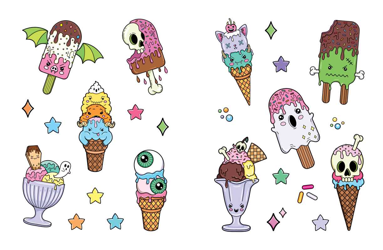 Book - Creepy Cute Sticker Book by: Paperback; 128 pages