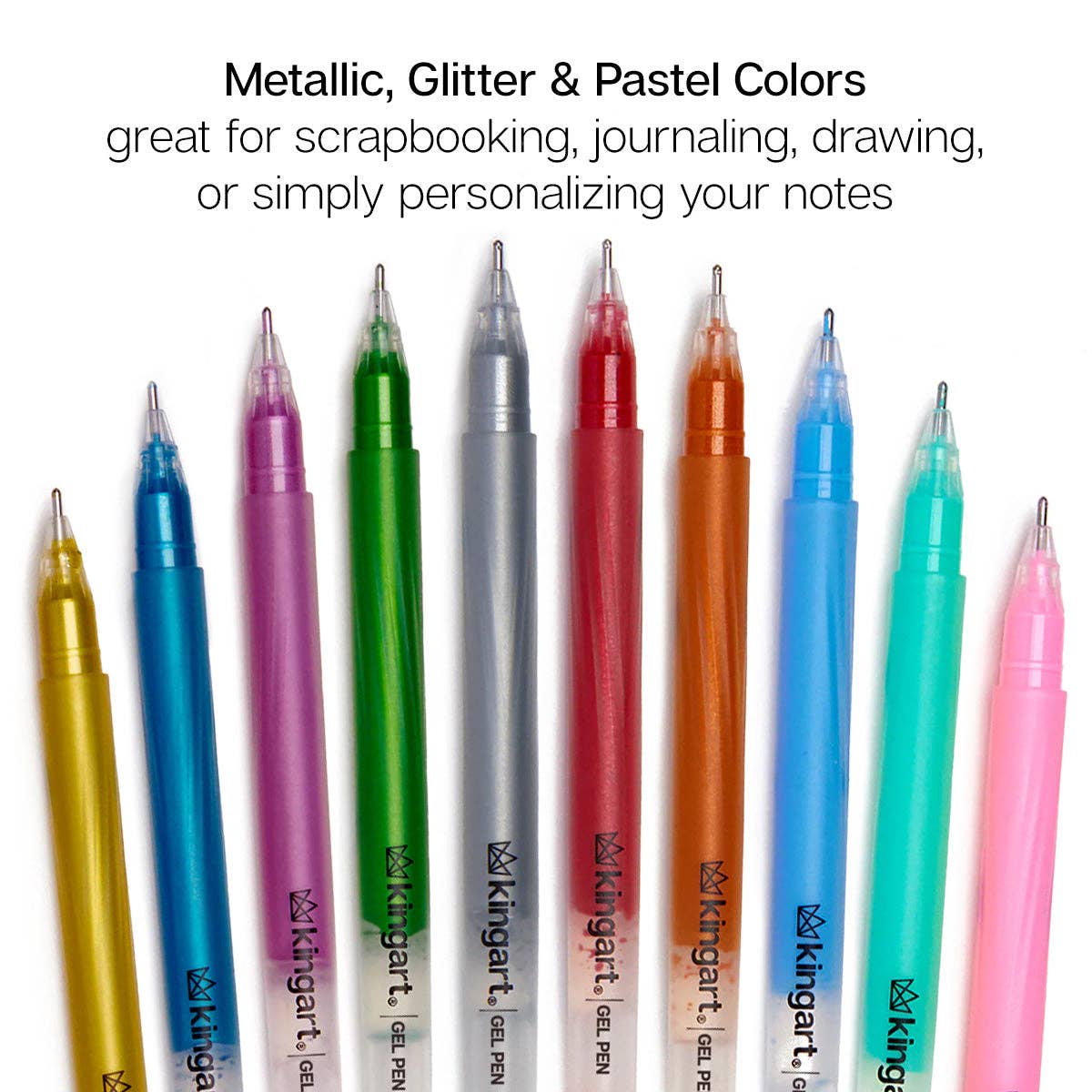Gel Pens - 36 Glitter, Metallic & Pastel Colors