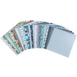 Scrapbook Paper - Adventure, 25 Designs/2 Each 12"X12" 50pk
