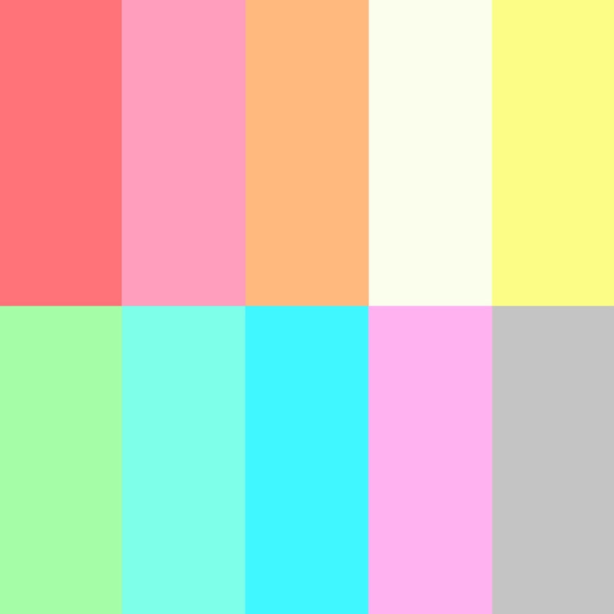 Paint - Puff Paint Glow 10 Pack