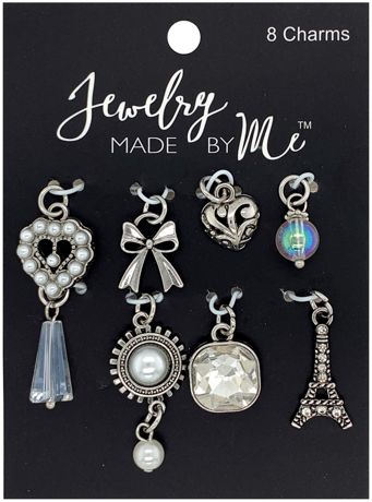Jewelry - Jewelry Made By Me Heart Charms 8/Pkg