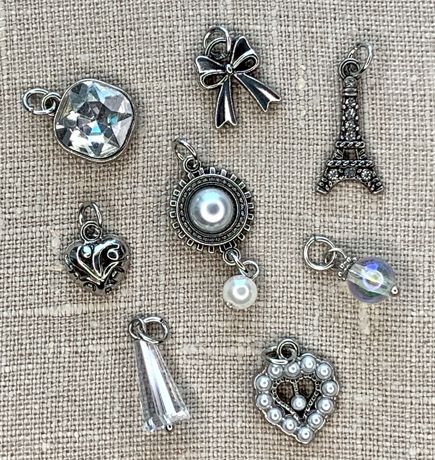 Jewelry - Jewelry Made By Me Heart Charms 8/Pkg
