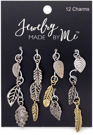 Jewelry - Jewelry Made By Me Leaves Charms 12/Pkg