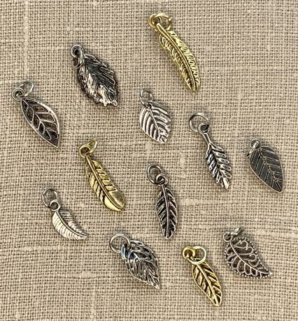 Jewelry - Jewelry Made By Me Leaves Charms 12/Pkg