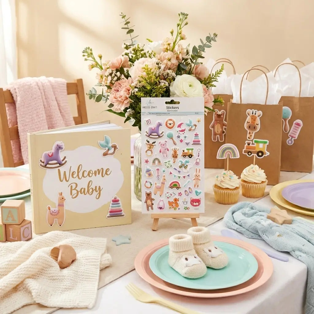 Stickers - Baby Animal Stickers – Toys, Nursery & Sweet Icons | 38ct