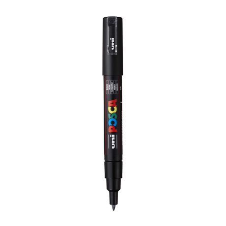 Markers - POSCA 1M Paint Marker X-Fine Bullet Tip .7mm Black