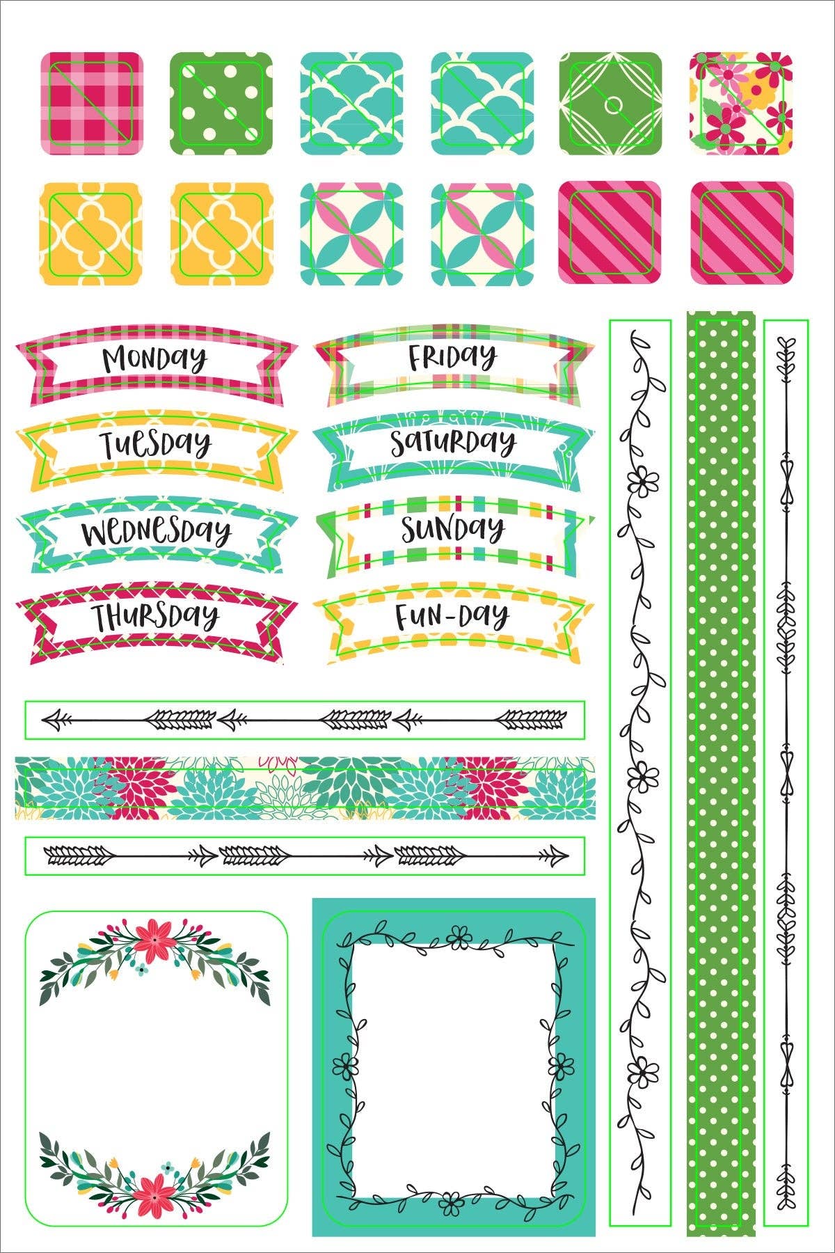 Stickers - Essentials Planner Mega Pack