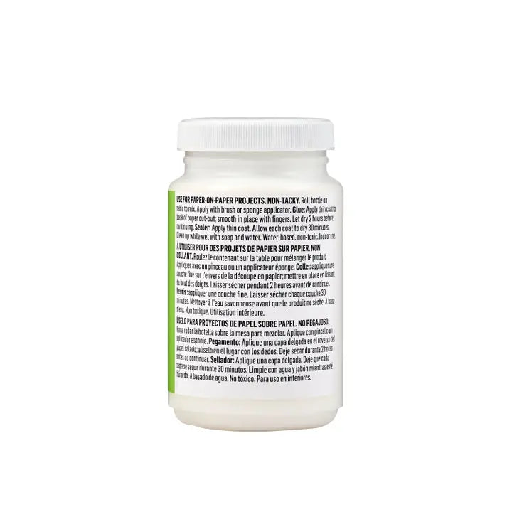 Adhesives - Mod Podge Paper Gloss, 8oz