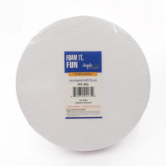 Floral Foam - Round Foam Board 1-ct 8inch