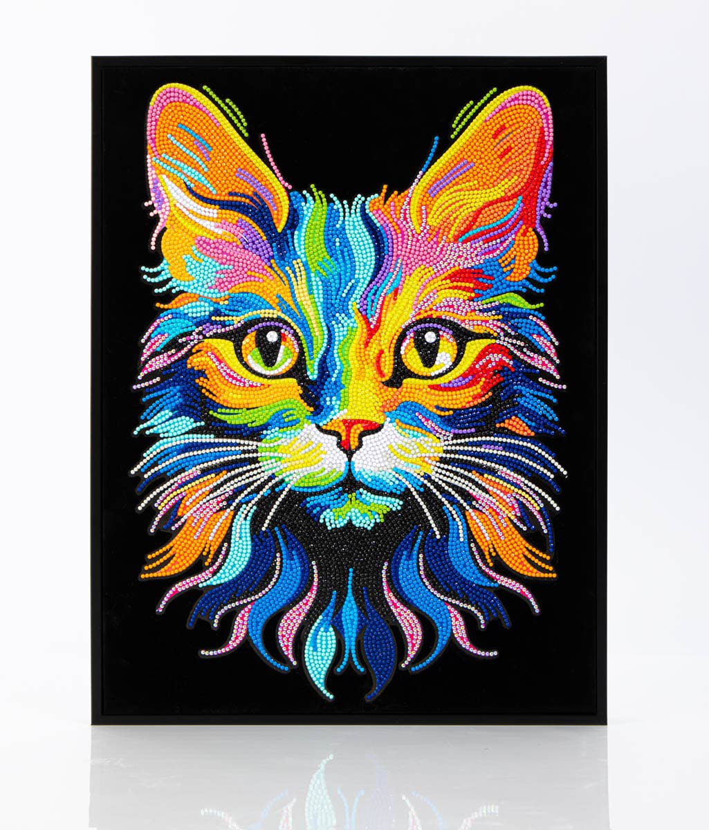 Diamond Dotz - Neon Flock Cat