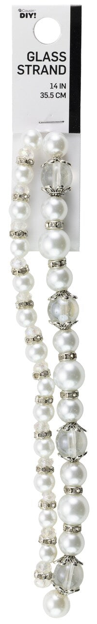 Beads - Cousin DIY Pearl Mix Bead Strand 14" 69/Pkg
