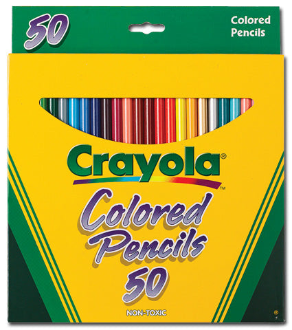 Colored Pencils - Crayola Colored Pencils 50 Long