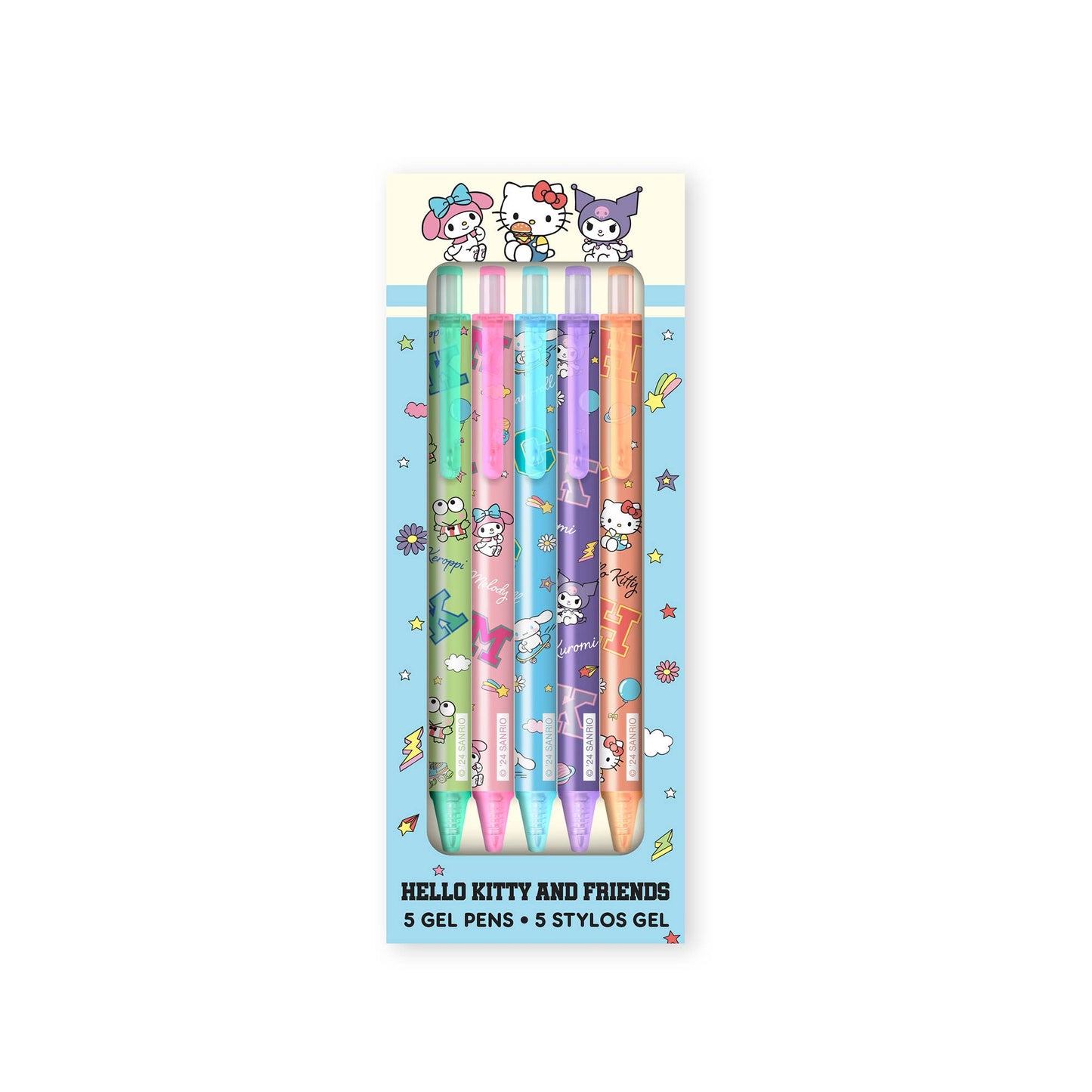 Pens - Hello Kitty and Friends College Blue Gel Pens