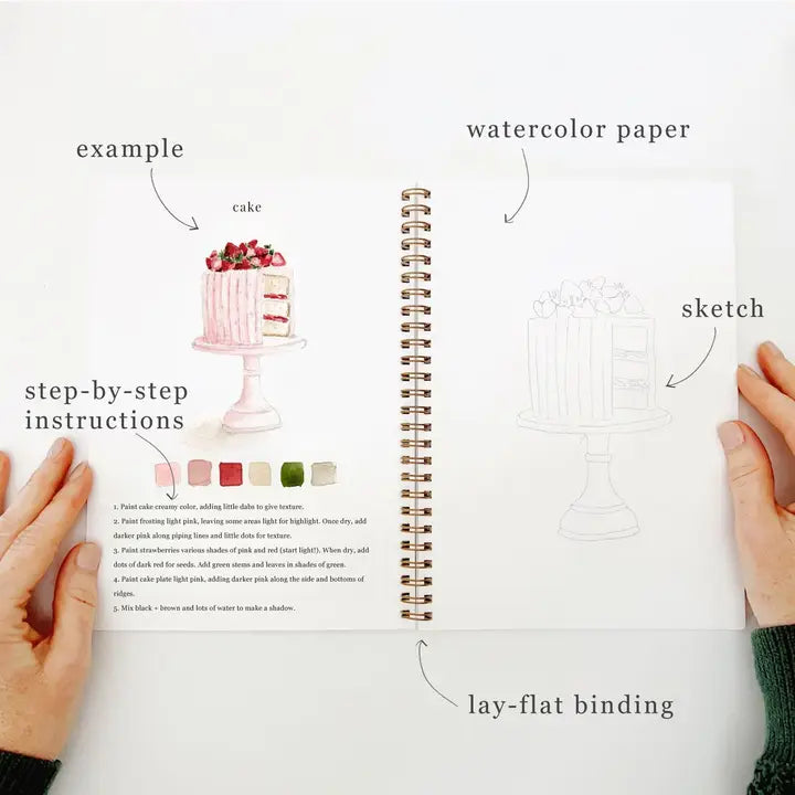 Workbook - Baking Watercolor Workbook