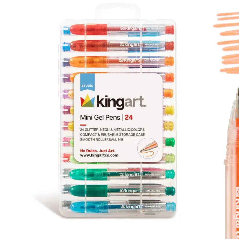 Gel Pens - Mini Gel Pens 24 Pc