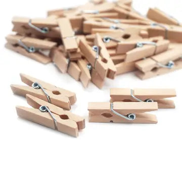 Clothespin - Mini Natural 1.4in 35ct