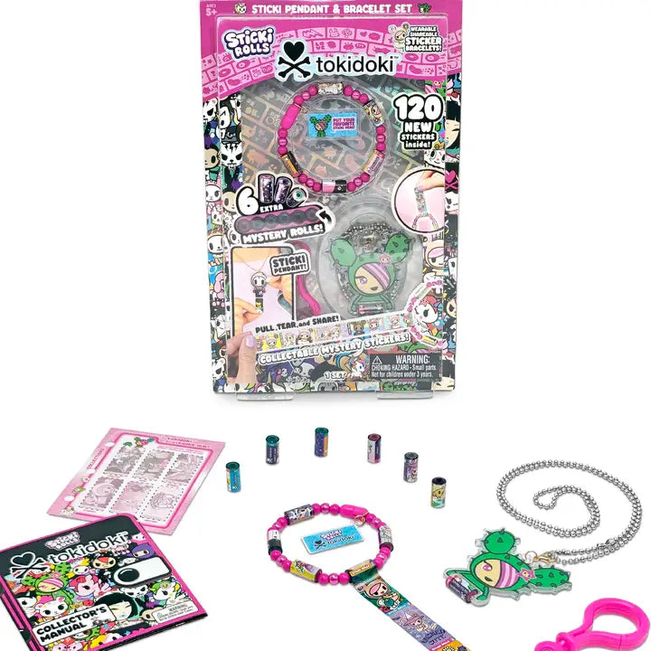 Sticki Rolls - Toki Doki S1 Pendant 12pc Cdu