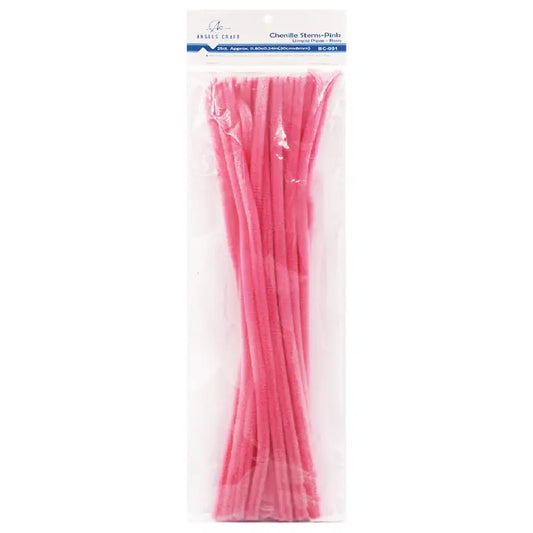 Pipe Cleaners - Light Pink 25ct