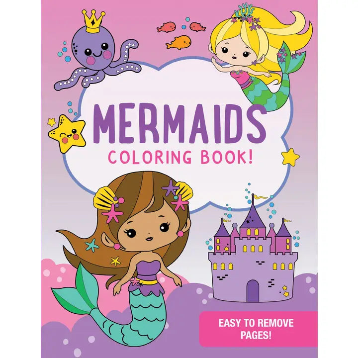 Coloring Book - Mermaids Coloring Book