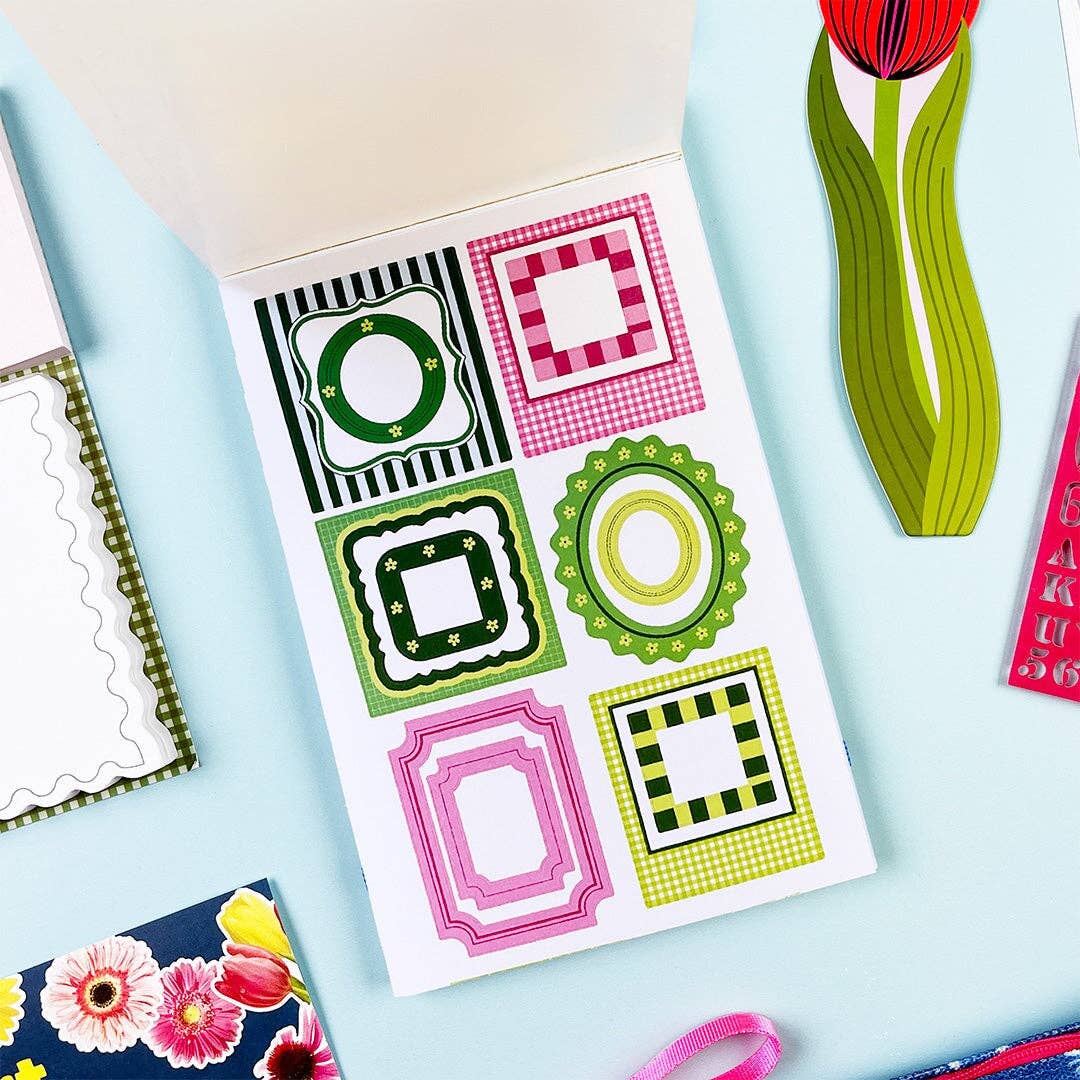 Stickers - In The Garden Junk Journal Sticker Book