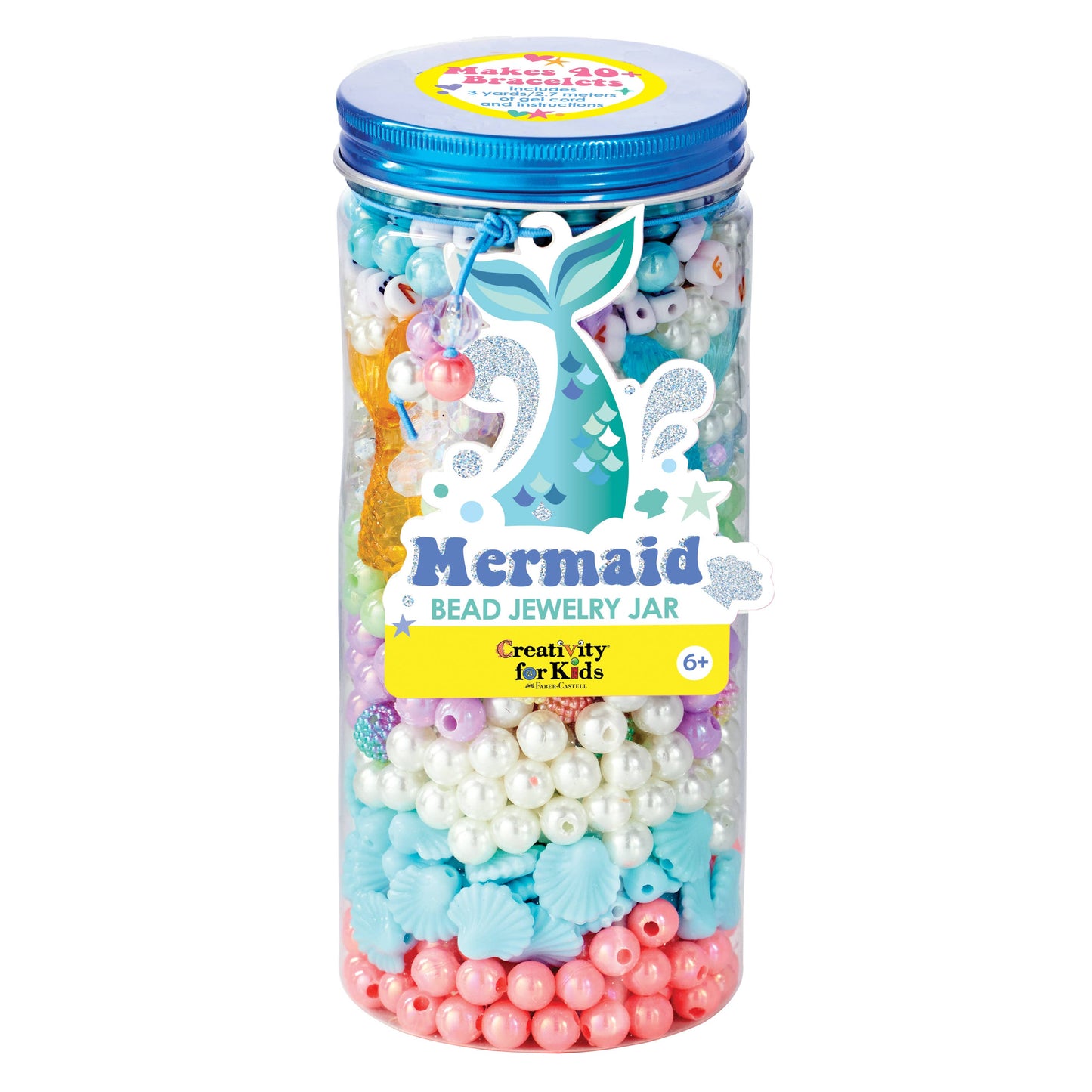 Jewelry - Jar Mermaid - DIY Bracelet Craft Kit for Kids